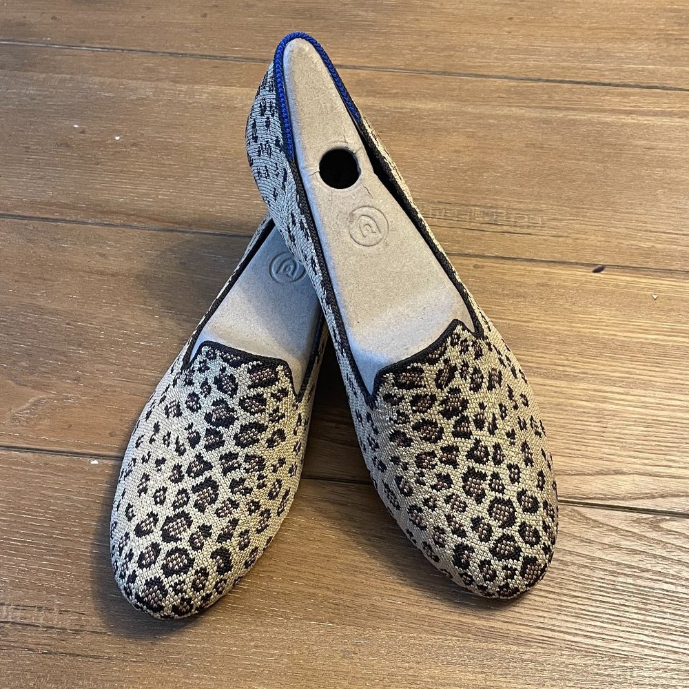 NIB Rothy's The Loafer Cheetah Size 8